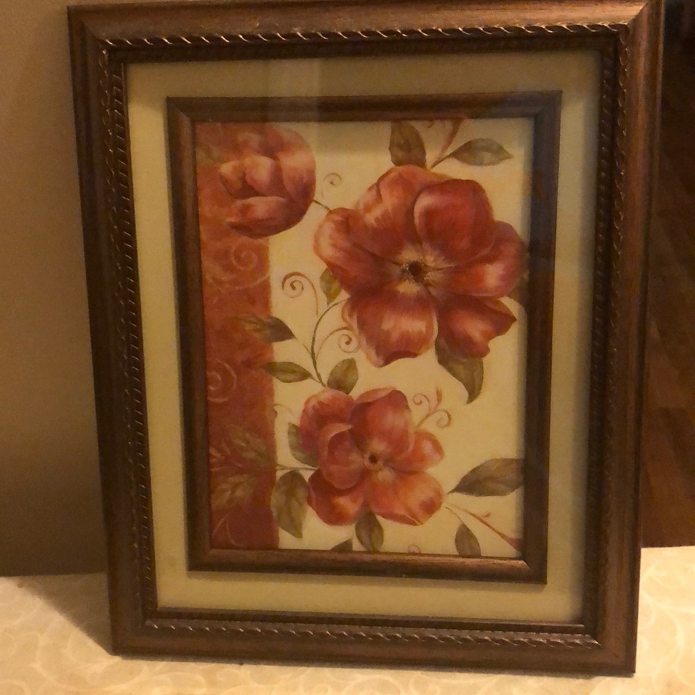 Framed wall art